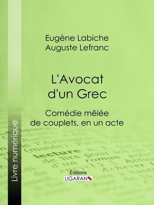 cover image of L'Avocat d'un Grec